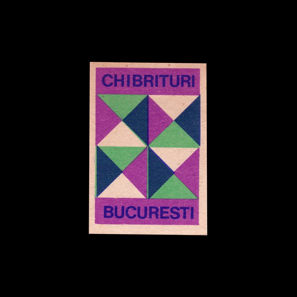 Chibrituri Bucuresti Romanian matchbox labels