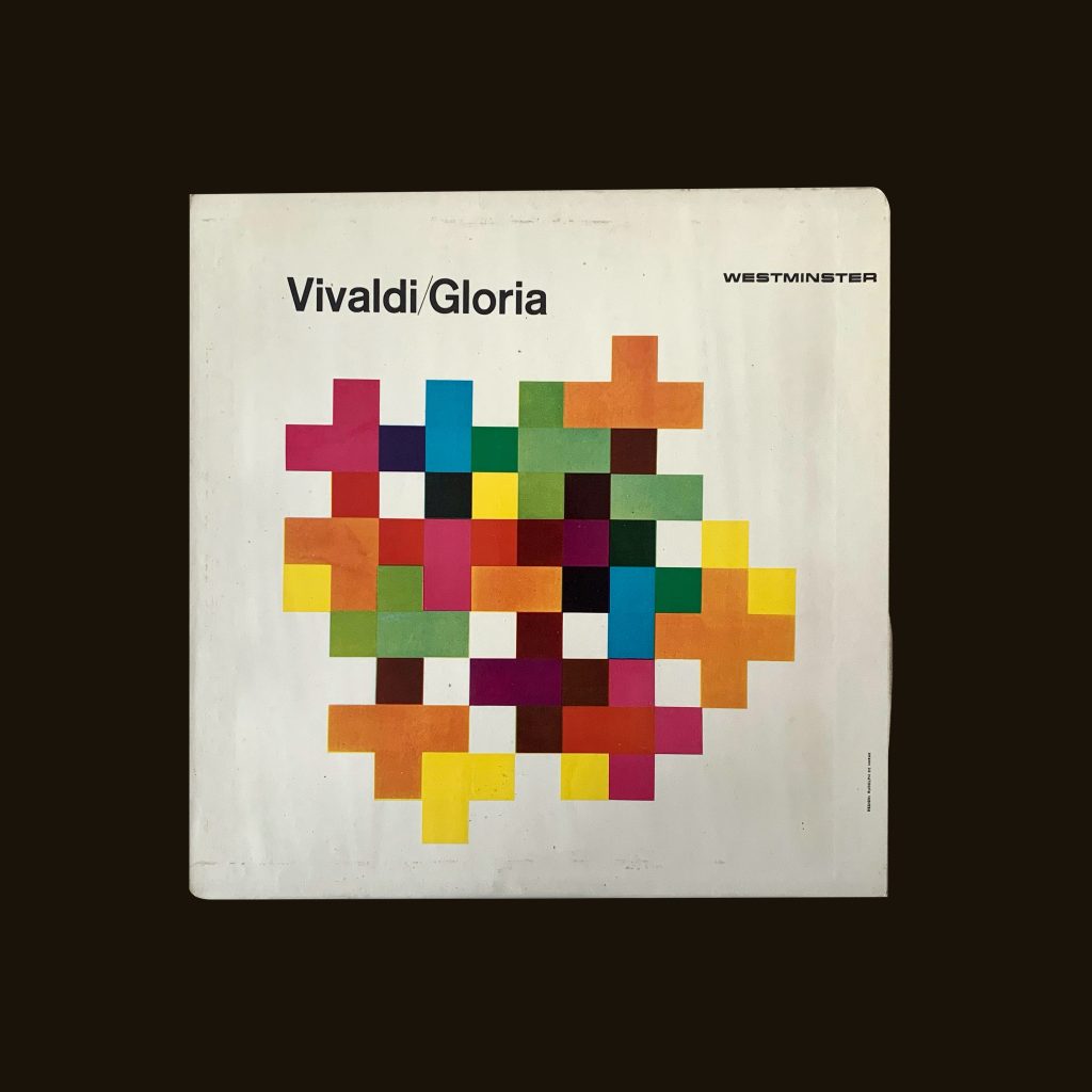 Vivaldi/Gloria Westminster records Design by Rudolph de Harak