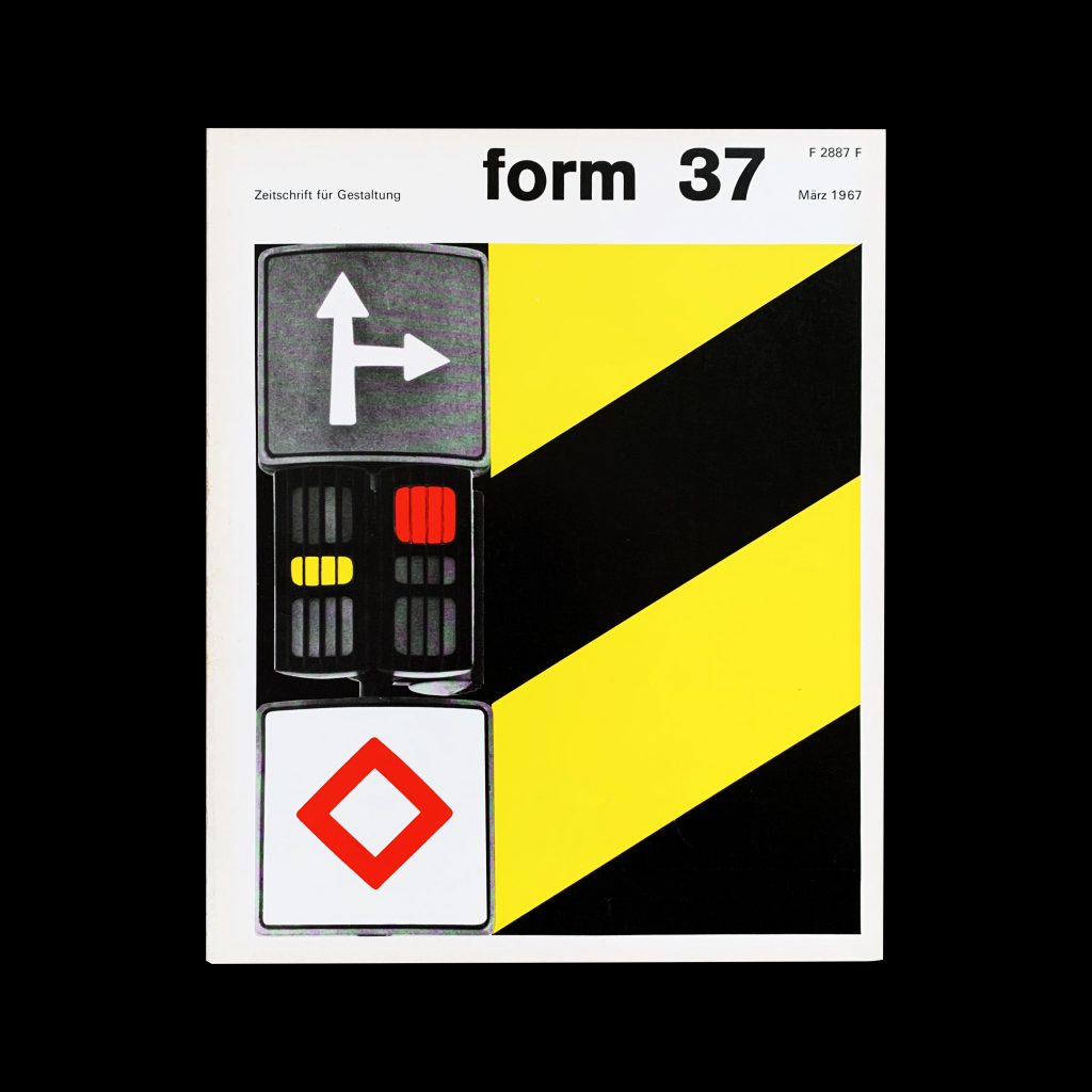 Form 37 1967 Cover design- Karl Oskar Blase