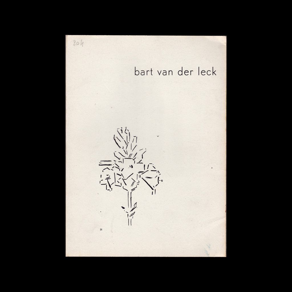 Bart van der Leck, Stedelijk Museum Amsterdam, 1959 designed by Willem Sandberg