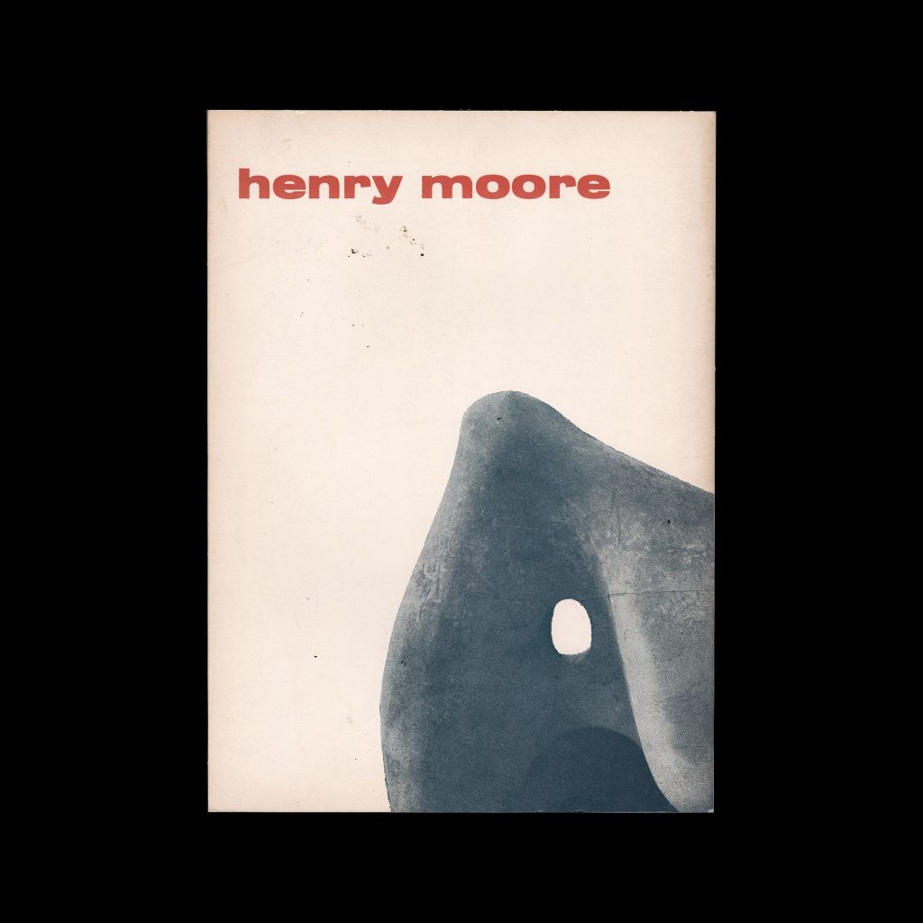 Henry Moore, Stedelijk Museum Amsterdam, 1961 designed by Willem Sandberg
