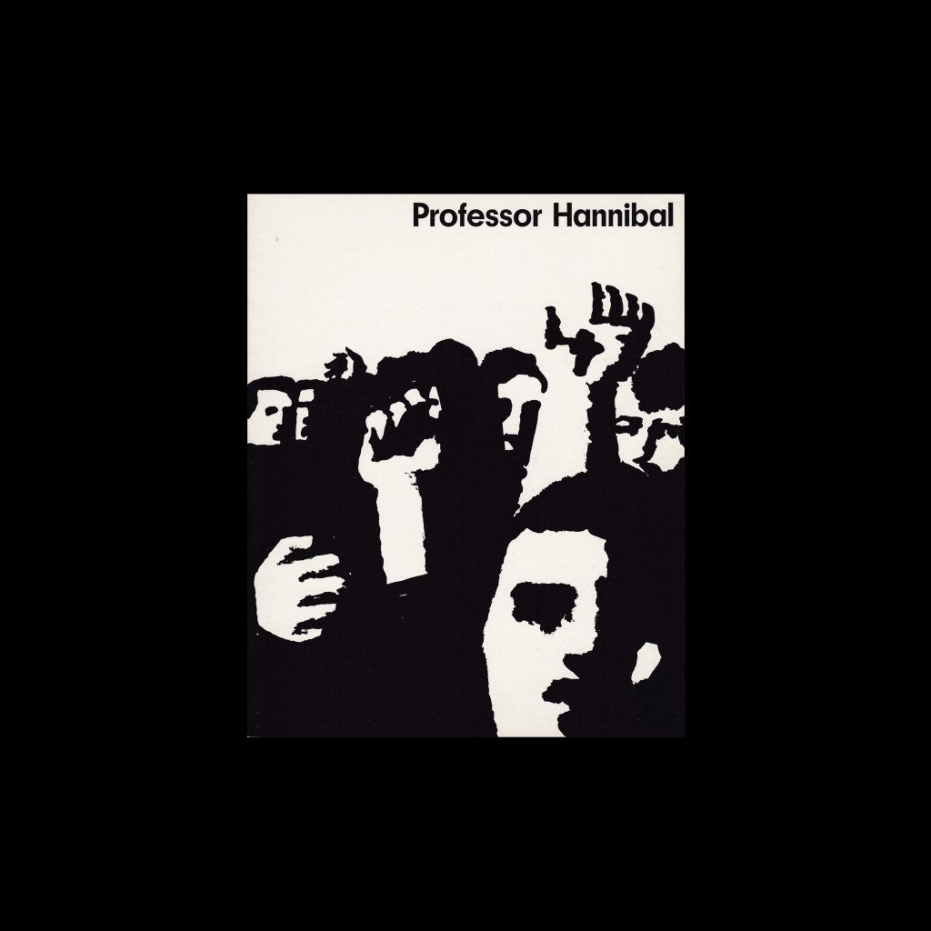 Professor Hannibal. Die Kleine Filmkunstreihe 9 designed by Hans Hillmann