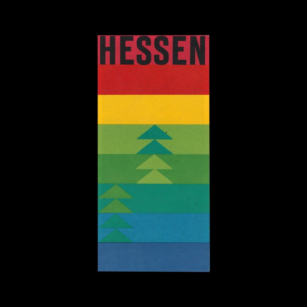 Hessen Travel Brochure designed by Karl Oskar Blase
