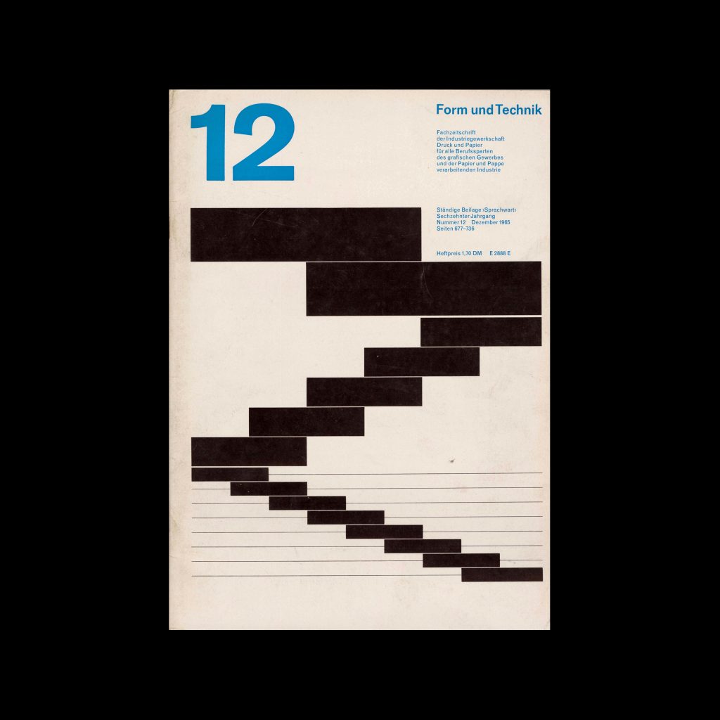 Form und Technik, 12, 1965