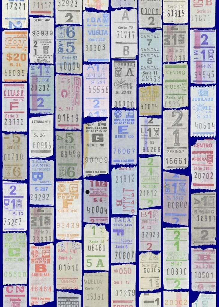 Ephemera · Palindrome-Bus-Tickets · Circa 1990