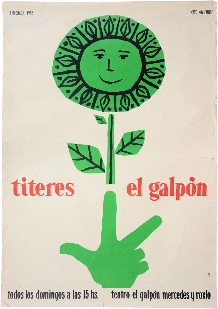 Títeres en El Galpón · Puppetry · Imprenta AS · 1958