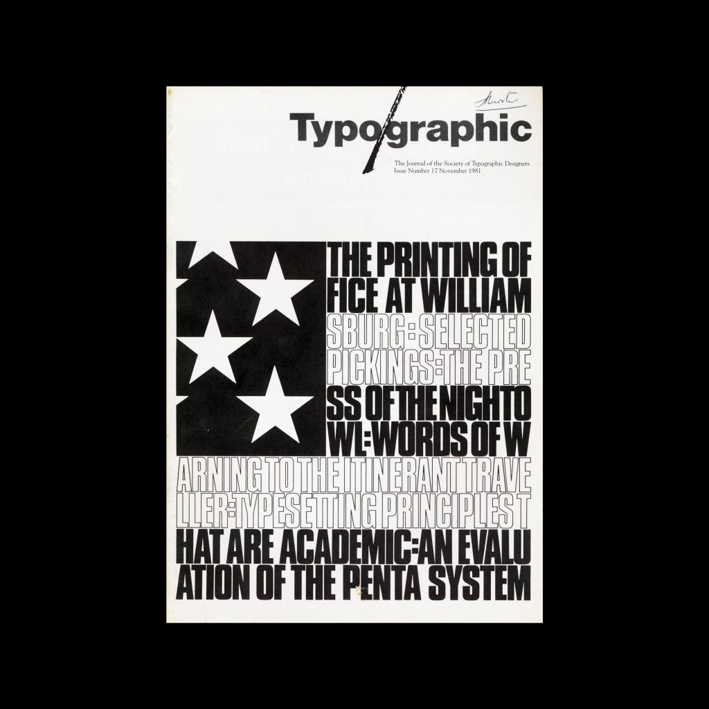 Typographic, 17, December 1981