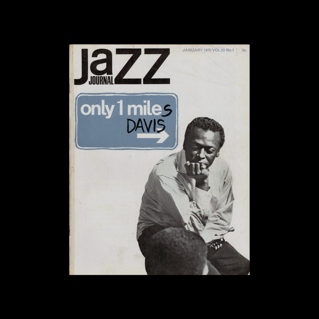 Jazz Journal, 1, 1970. Cover design by Cal Swann and Vicky Pollard