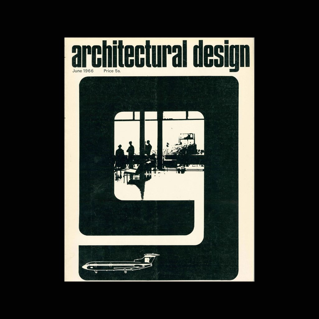 Architectural Design, June 1966. Cover design by James Mellor