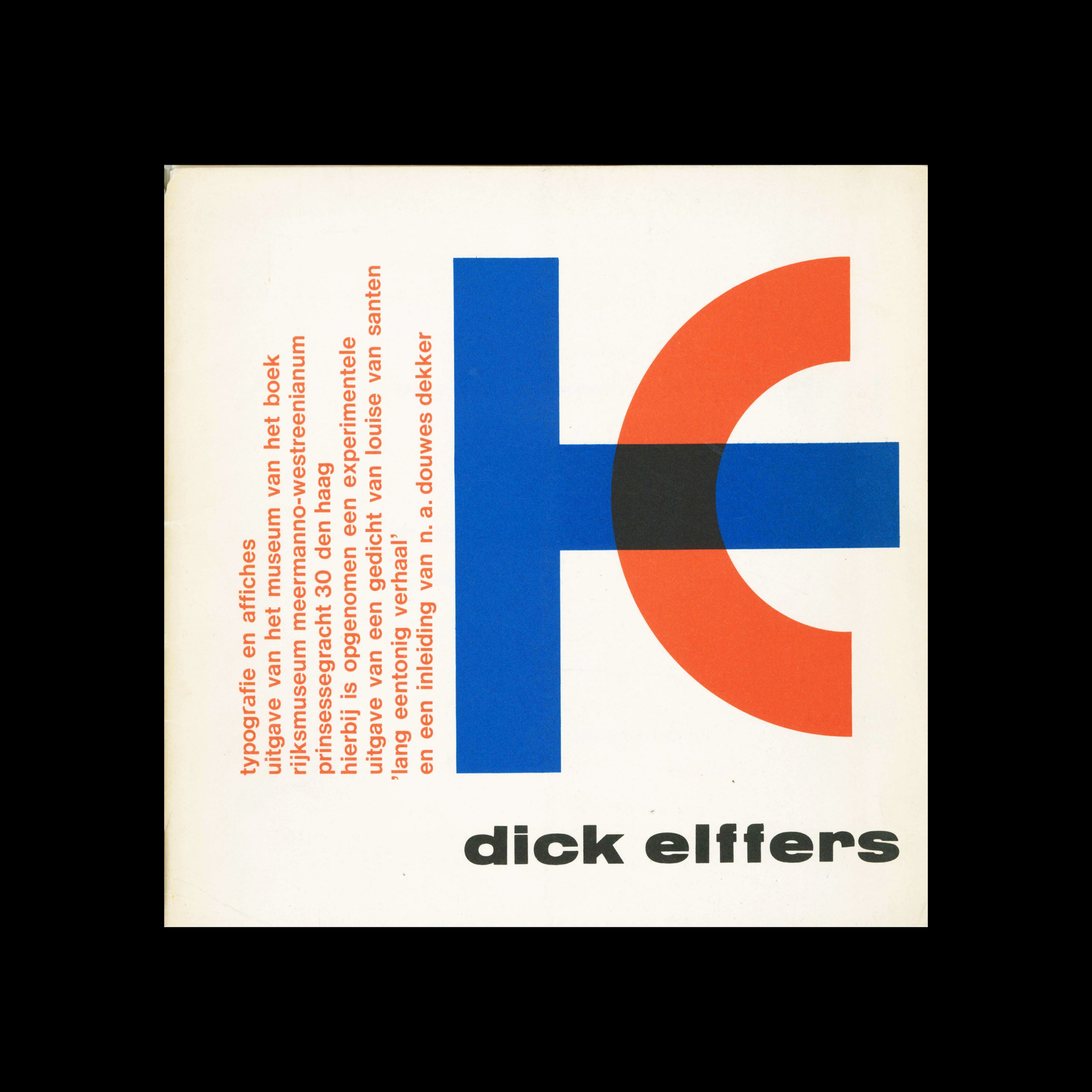 Dick Elffers - typografie en affiches
