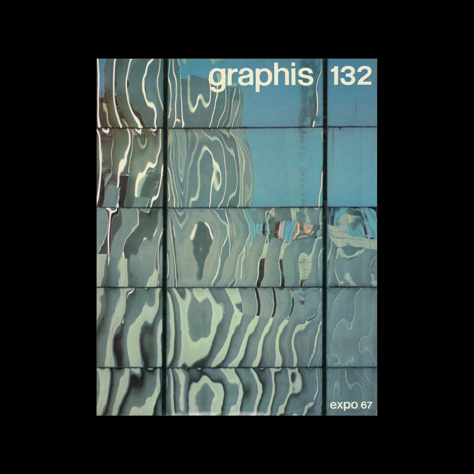 Graphis 132, 1967. Cover design by Walter Herdeg.