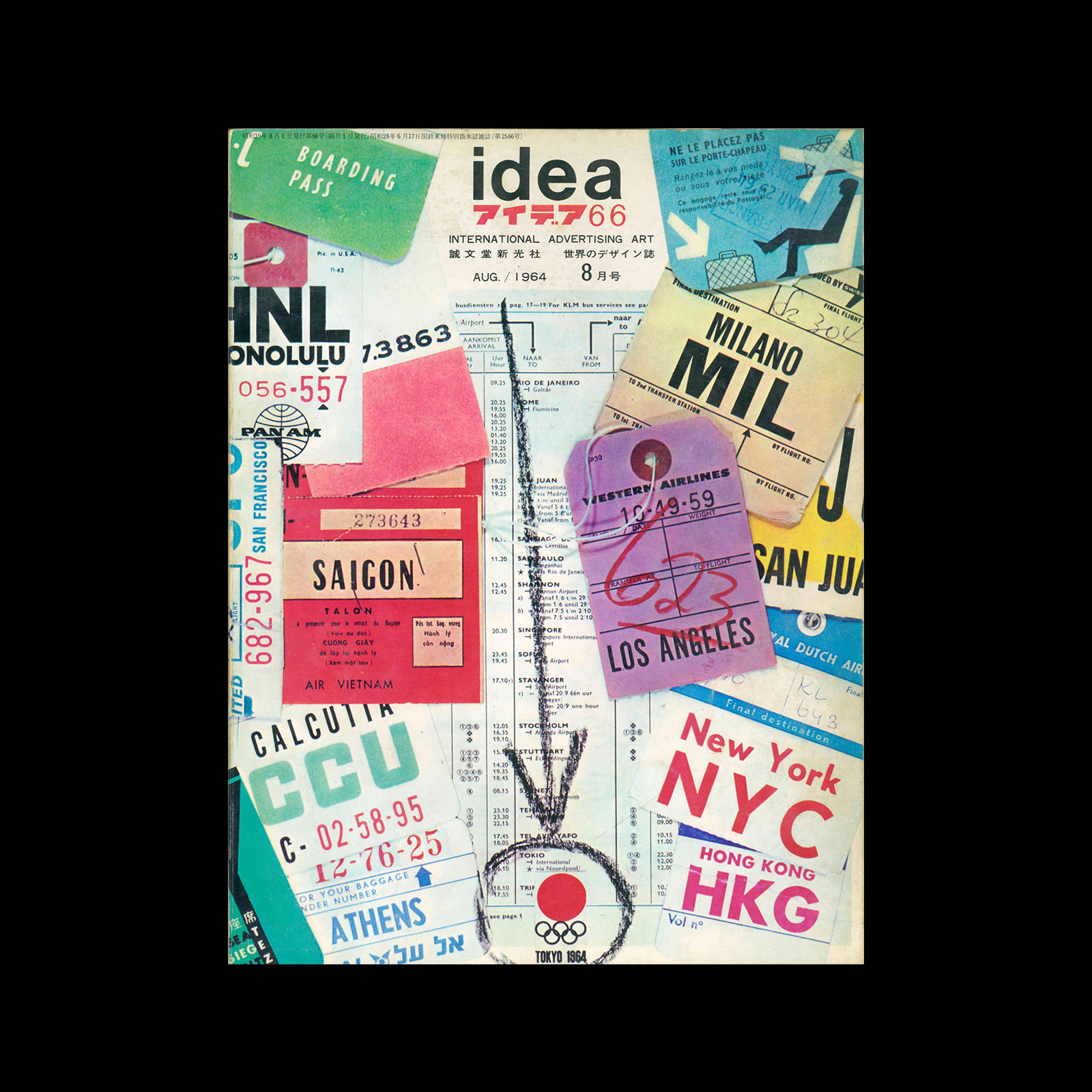 Idea 66, 1964. Cover design by Pieter Brattinga.