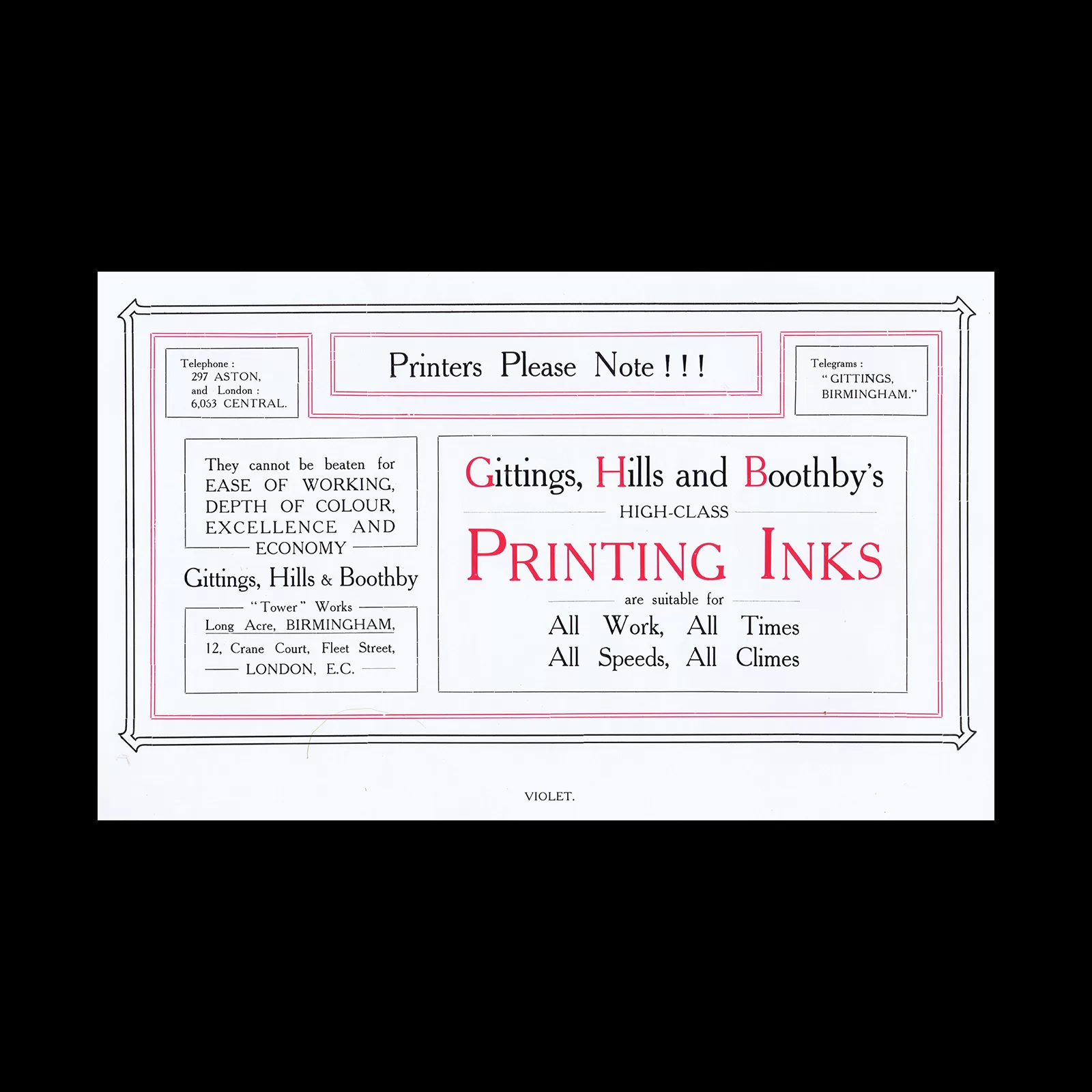 The Student Work of The Polytechnic School of Printing London 1907 8 1 2 jpg