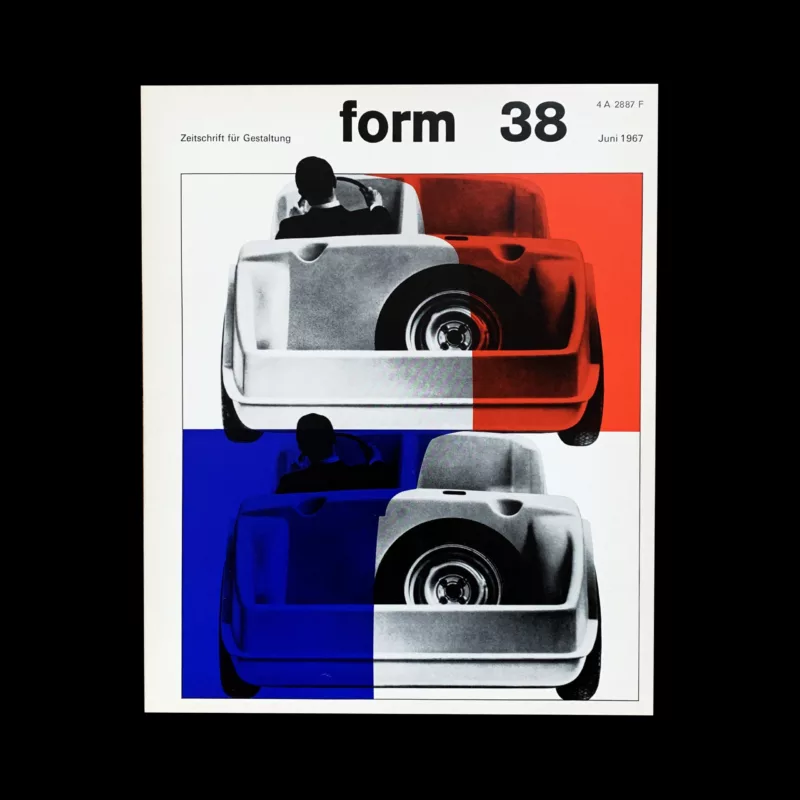 Form 38 1967 Cover design- Karl Oskar Blase