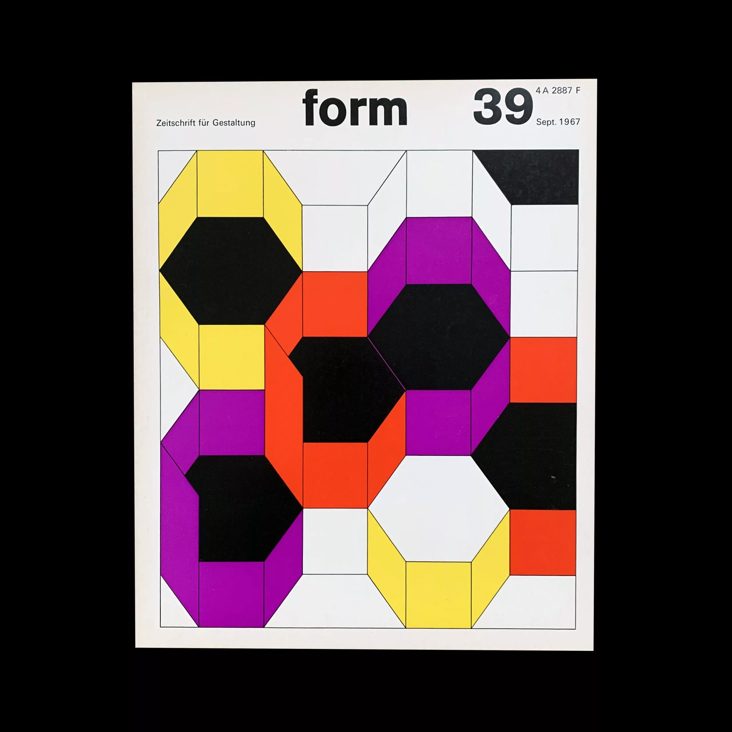 Form 39 1967 Cover design- Karl Oskar Blase