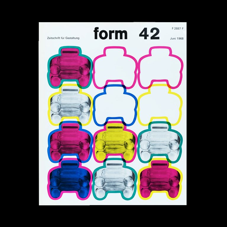 form 42 1968 Cover design- Karl Oskar Blase