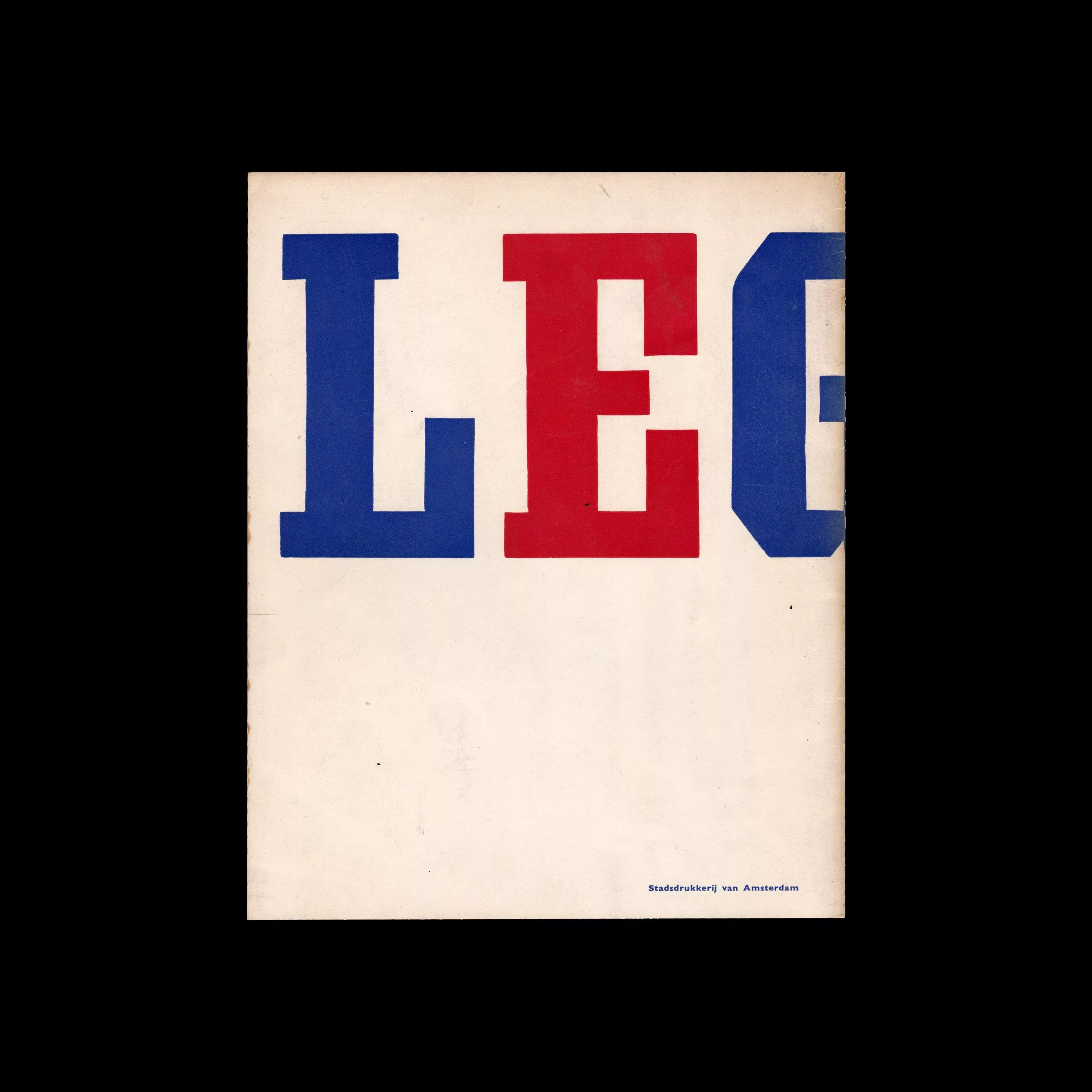 Leger Wegbereider, Stedelijk Museum Amsterdam, 1956