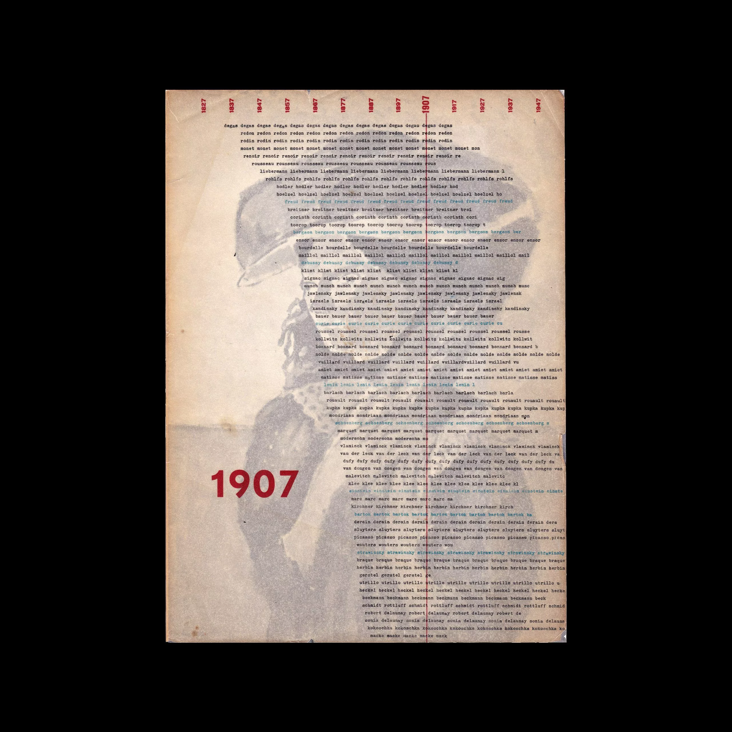 Europa 1907, Stedelijk Museum Amsterdam, 1957 1 Europa 1907, Stedelijk Museum Amsterdam, 1957