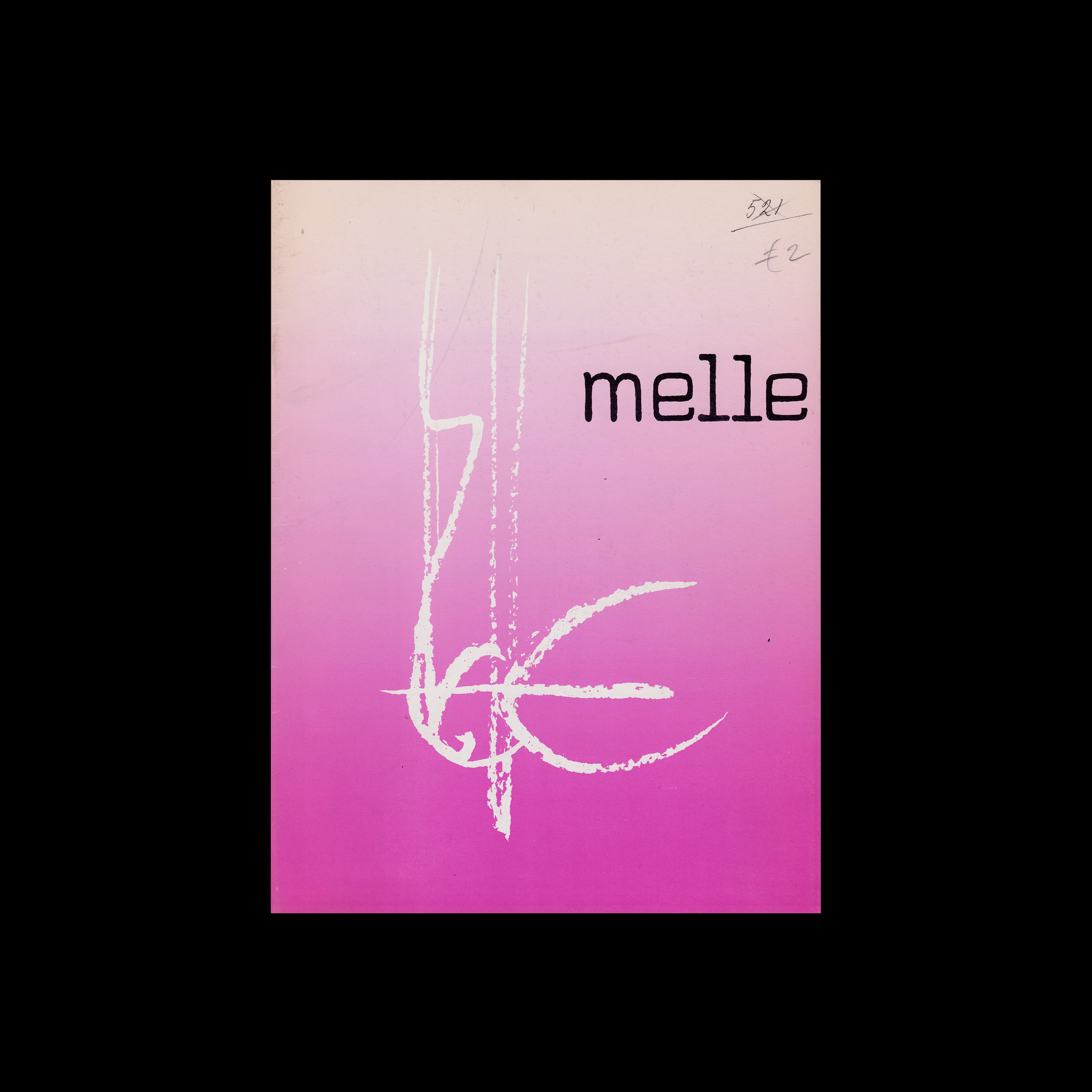 Melle, Stedelijk Museum, Amsterdam, 1972 designed by Wim Crouwel (Total Design)