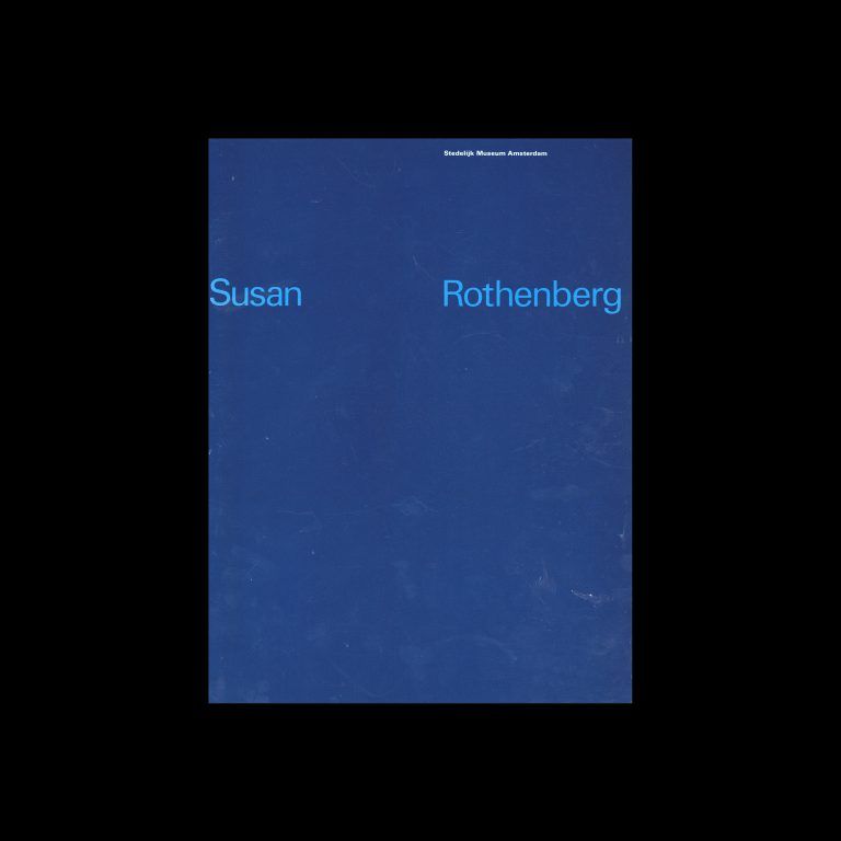 Susan Rothenberg, Stedelijk Museum, Amsterdam, 1982 designed by Total Design