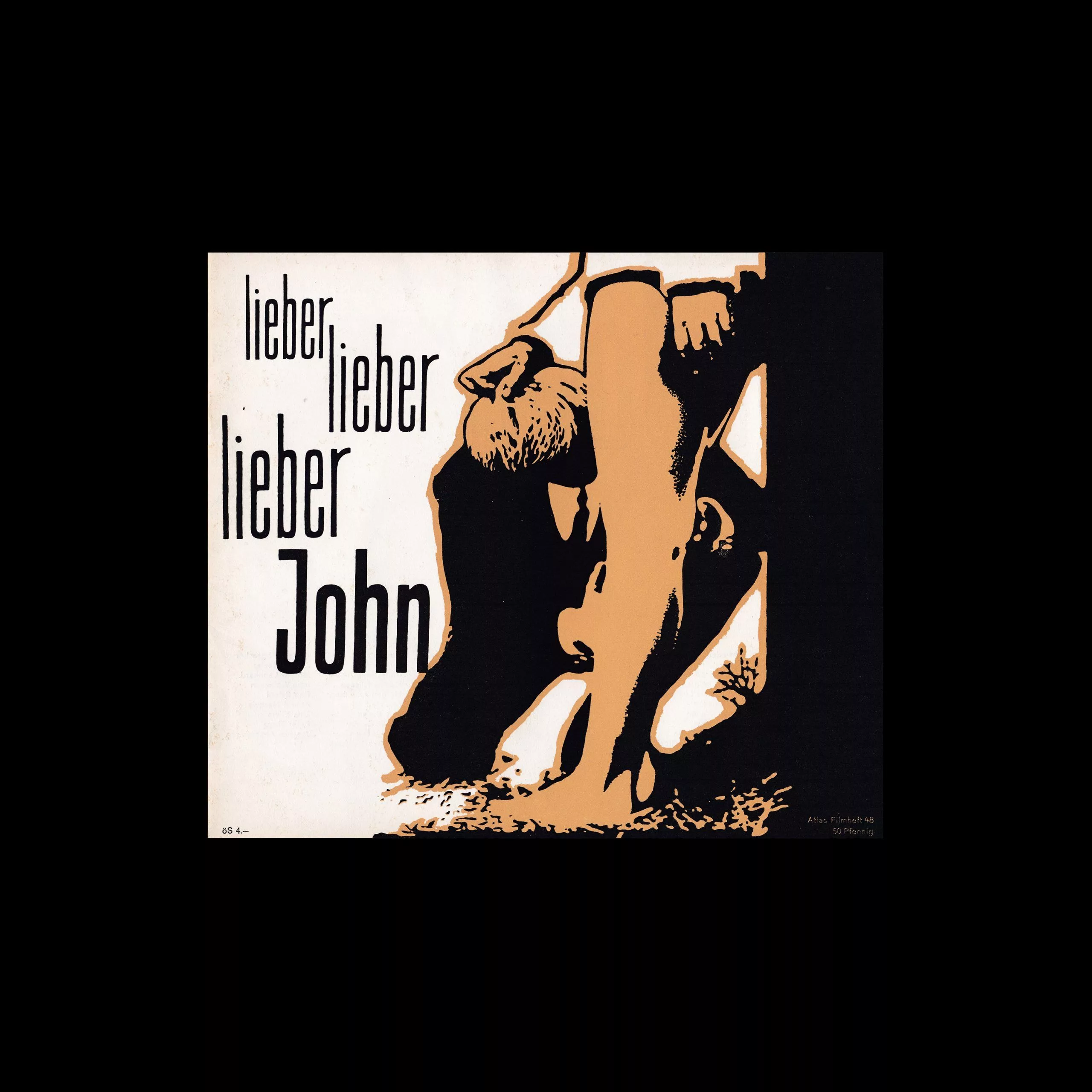Atlas Filmheft 48 – Lieber John designed by Fischer-Nosbisch