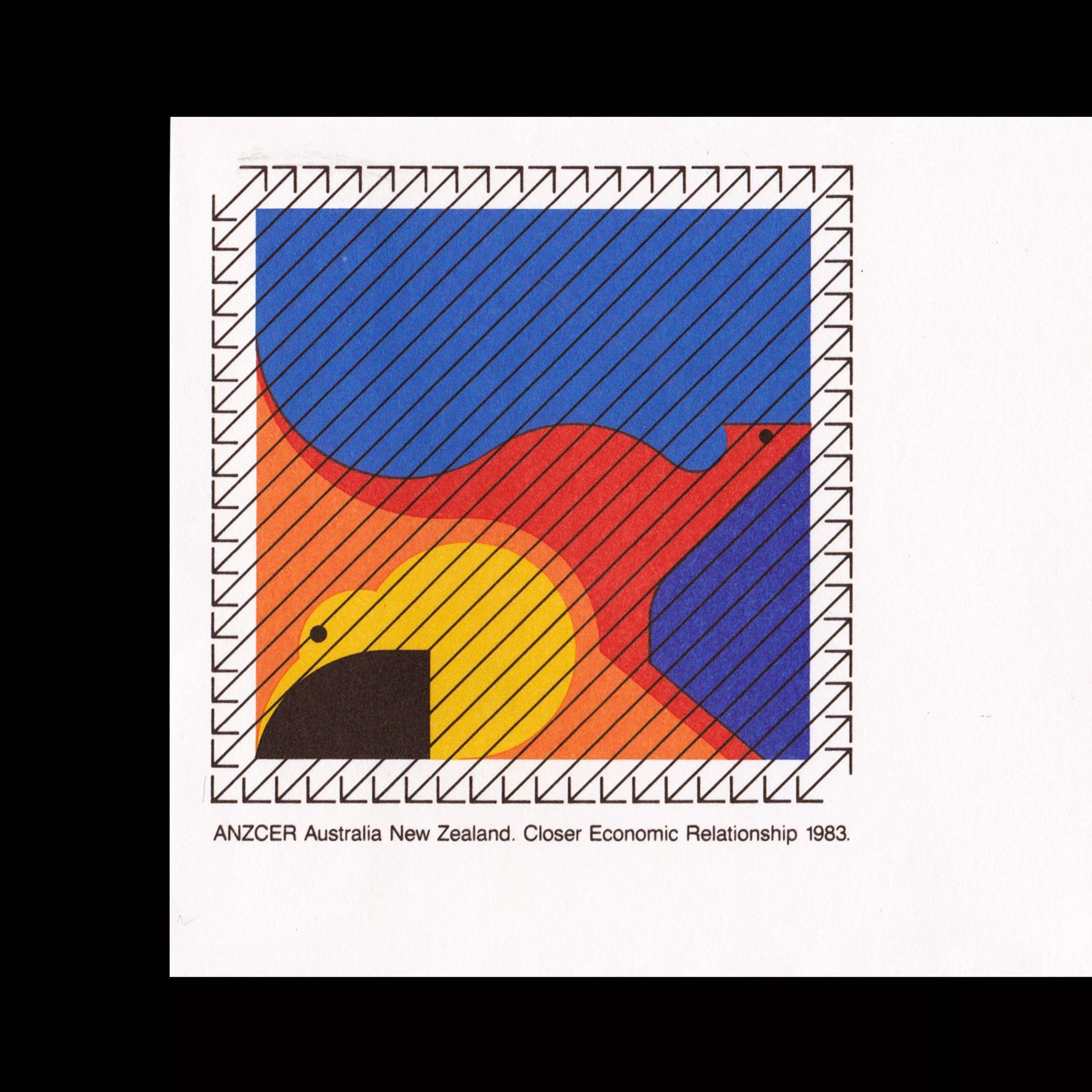 Close Relationship Agreement New Zealand, Australia FDC, 1983