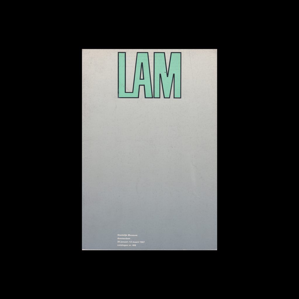 Wilfredo Lam, Stedelijk Museum, Amsterdam, 1967 designed by Wim Crouwel and Josje Pollmann (Total Design)