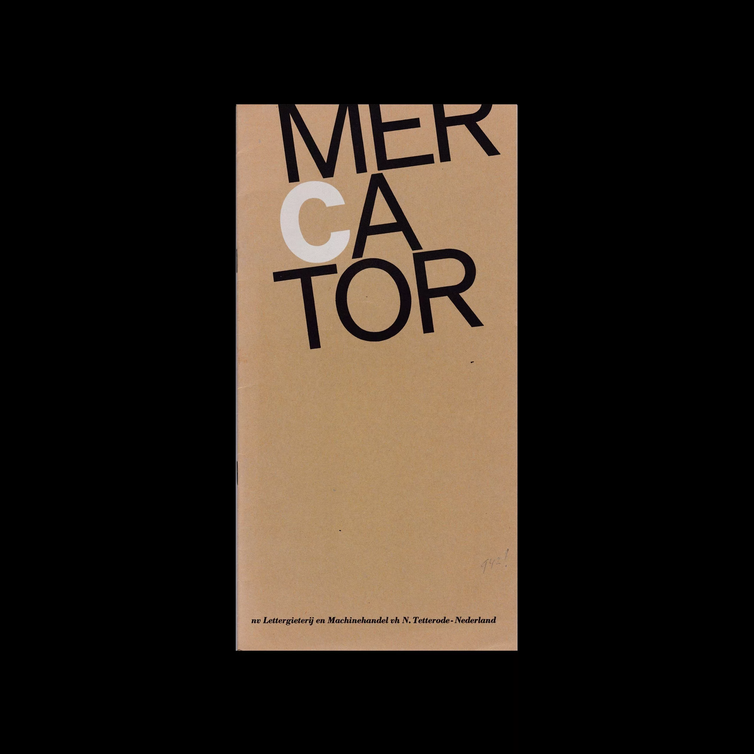 Mercator Type Specimen, Amsterdam Type Foundry 