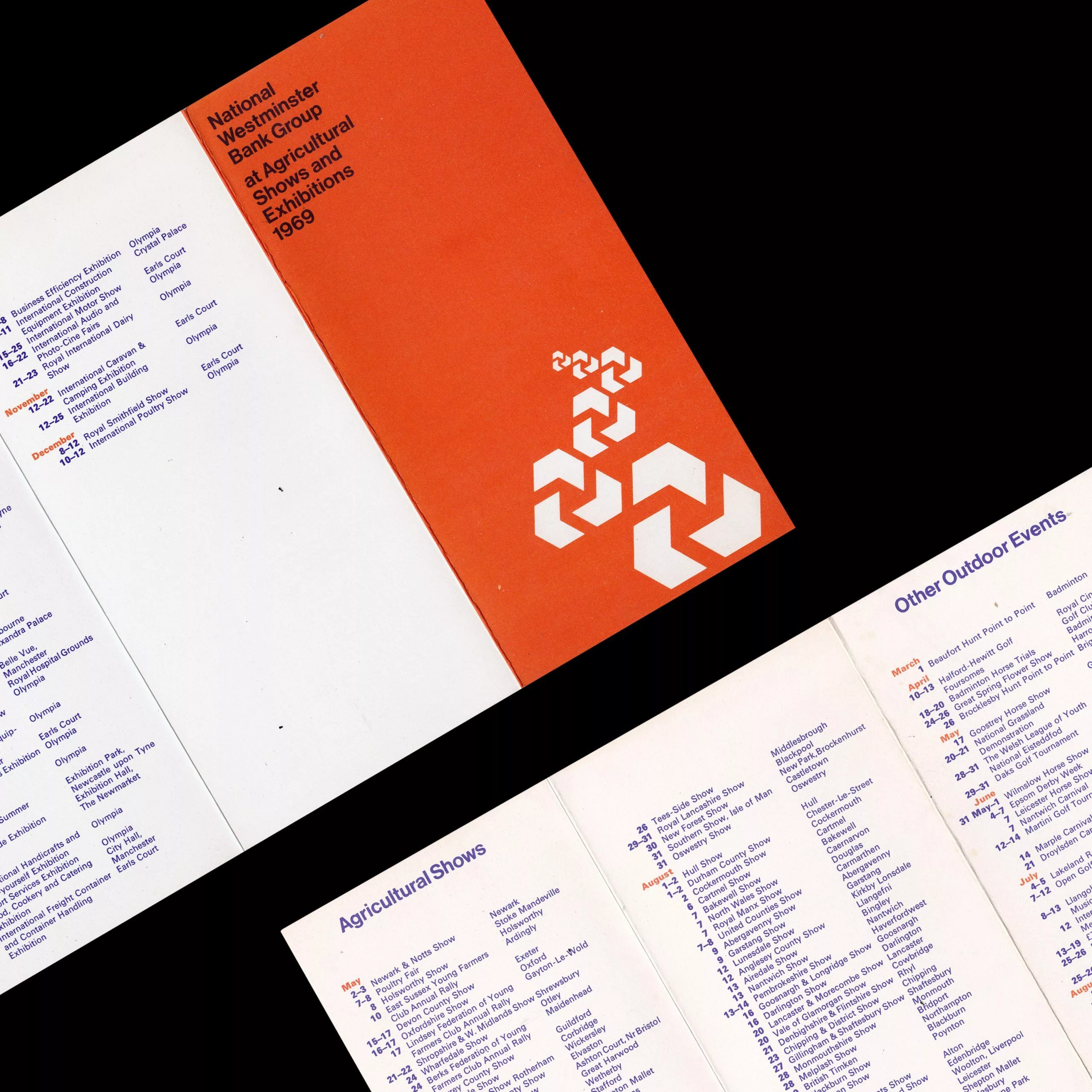 National Westminster Bank Group at Agricultural Shows and Exhibitions 1969, Brochure