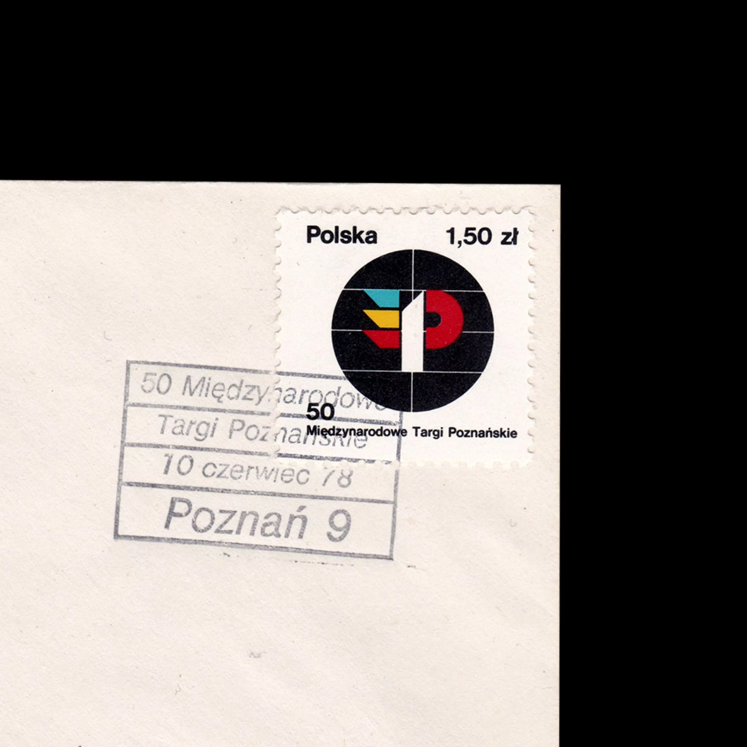 50 Międzynarodowe Targi Poznańskiet, Poland FDC, 1978