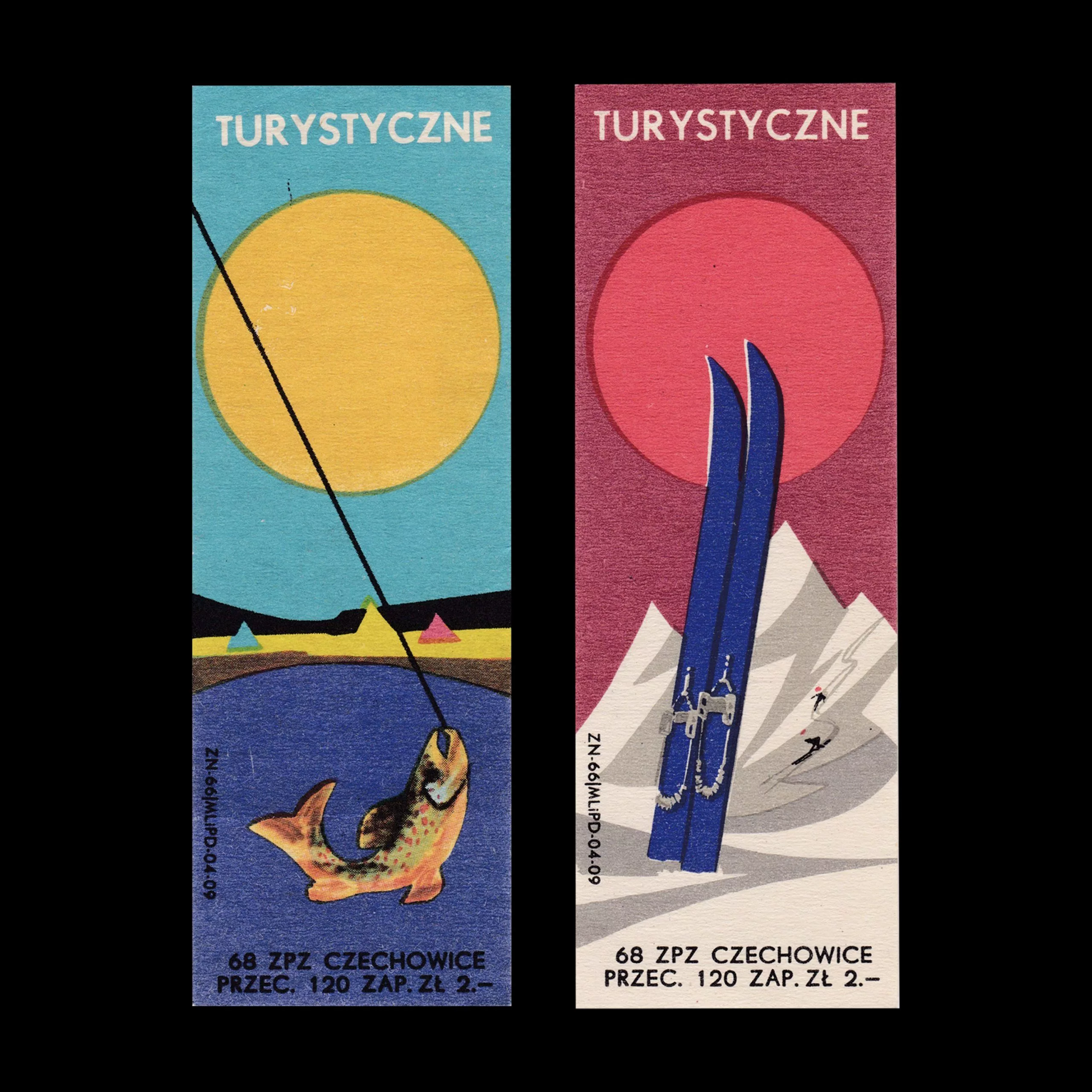 Tourist Polish 1968 Matchbox label set 2 scaled jpg