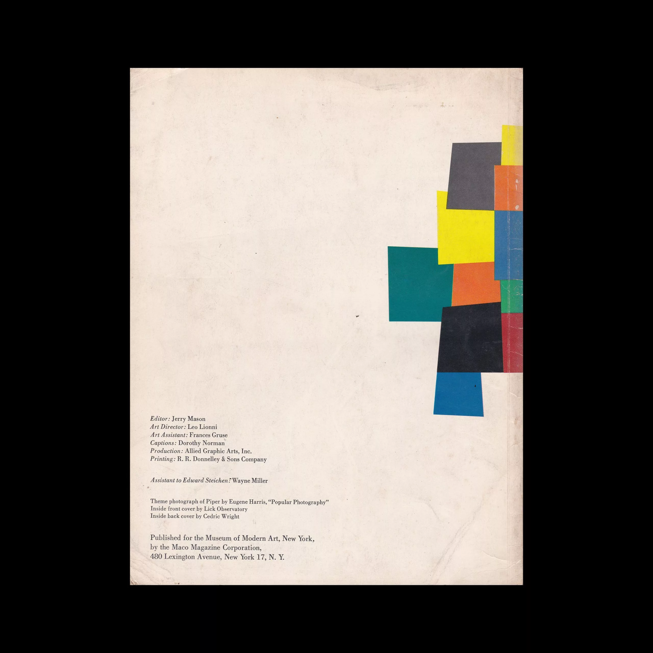 The Family of Man, 1955, design by Leo Lionni