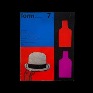 Form, Internationale Revue 7, 1959, Cover and Inners: Müller-Blase