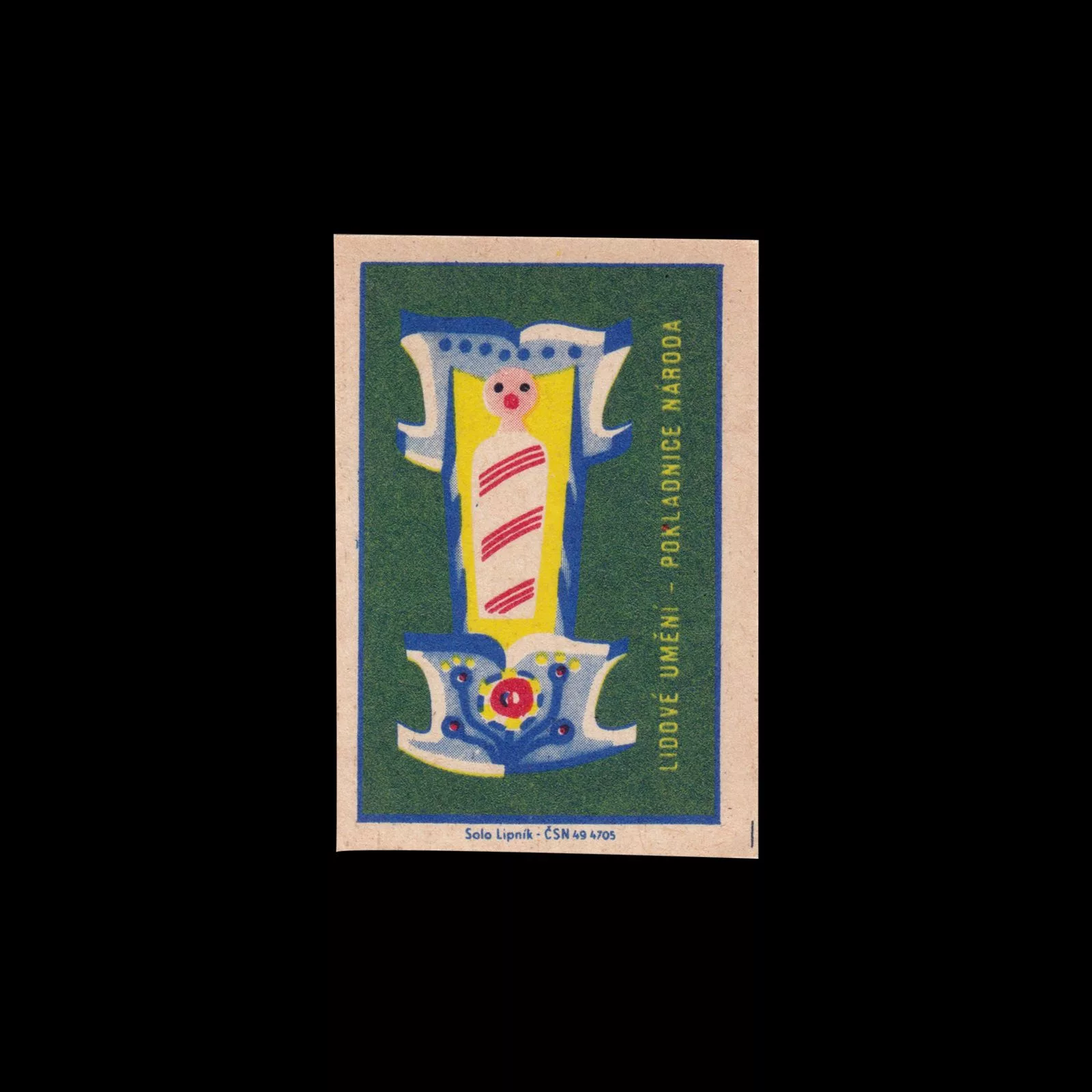 Folk Art, Slovakian Matchbox label set