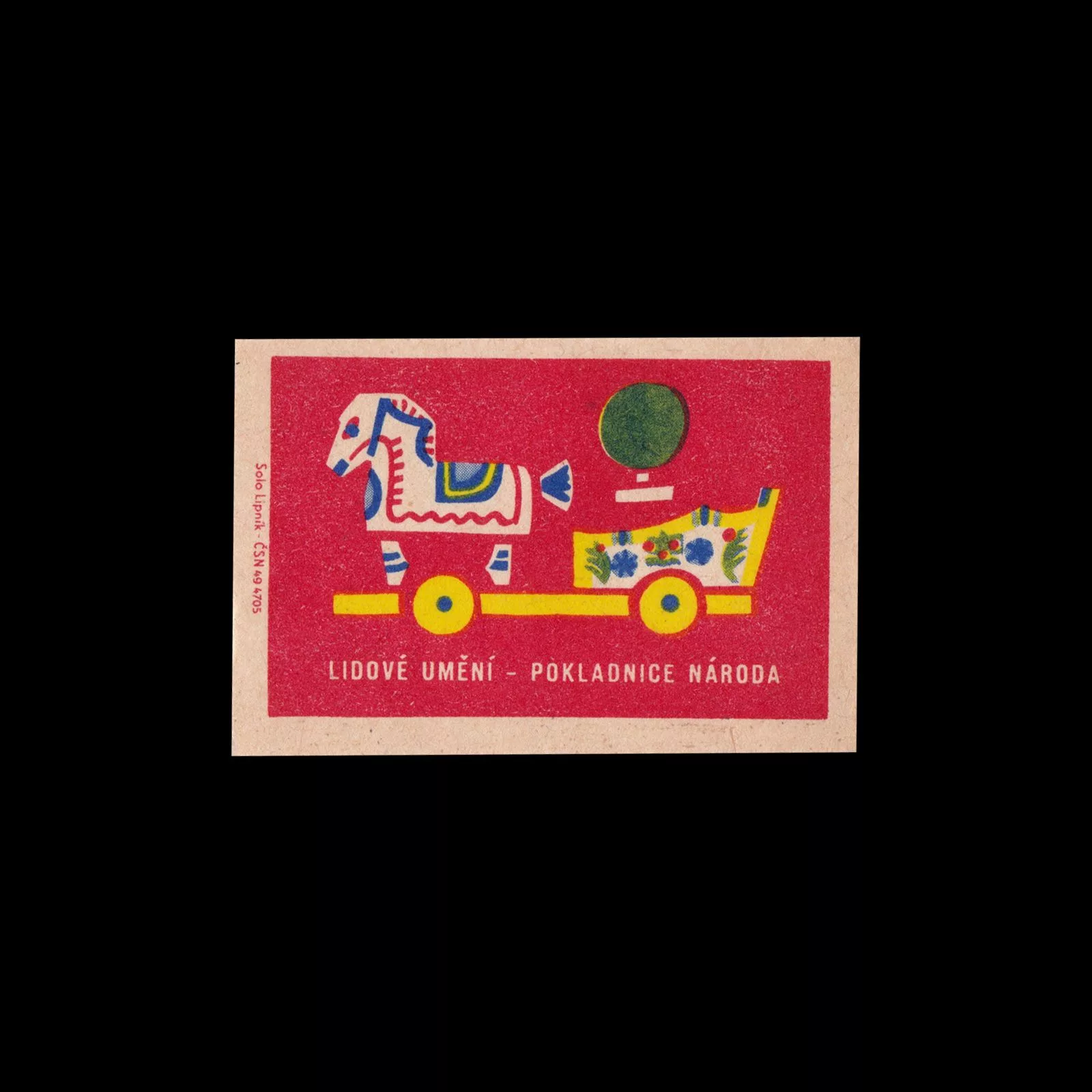 Folk Art, Slovakian Matchbox label set