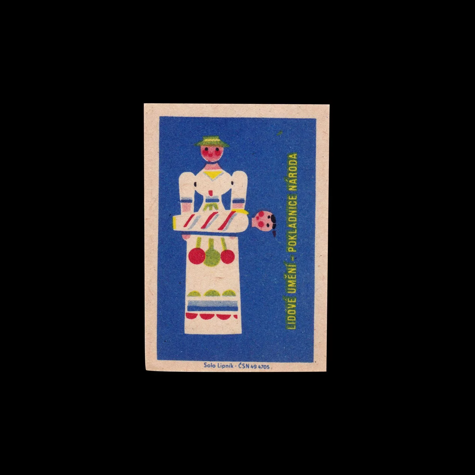 Folk Art, Slovakian Matchbox label set
