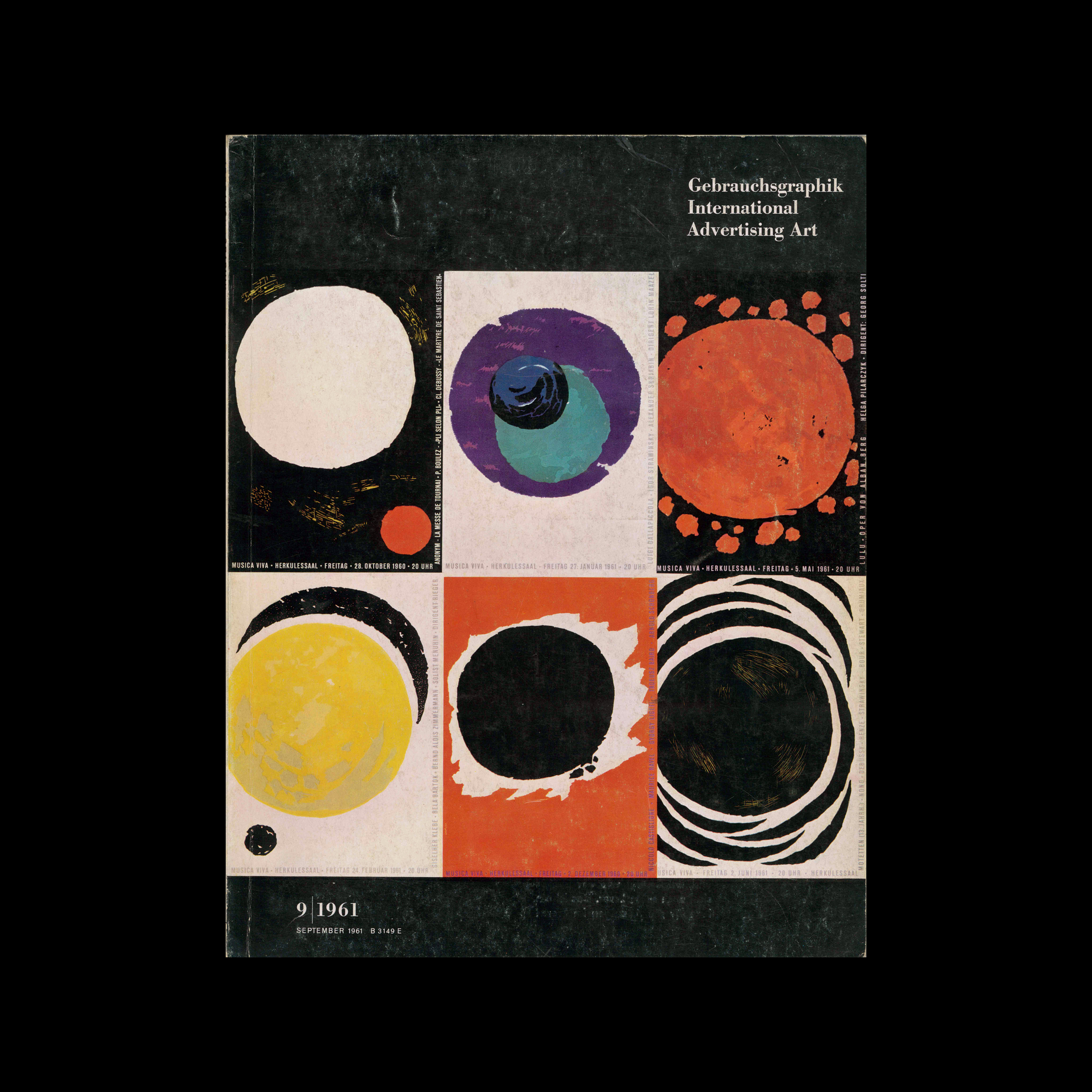 Gebrauchsgraphik, 9, 1961
