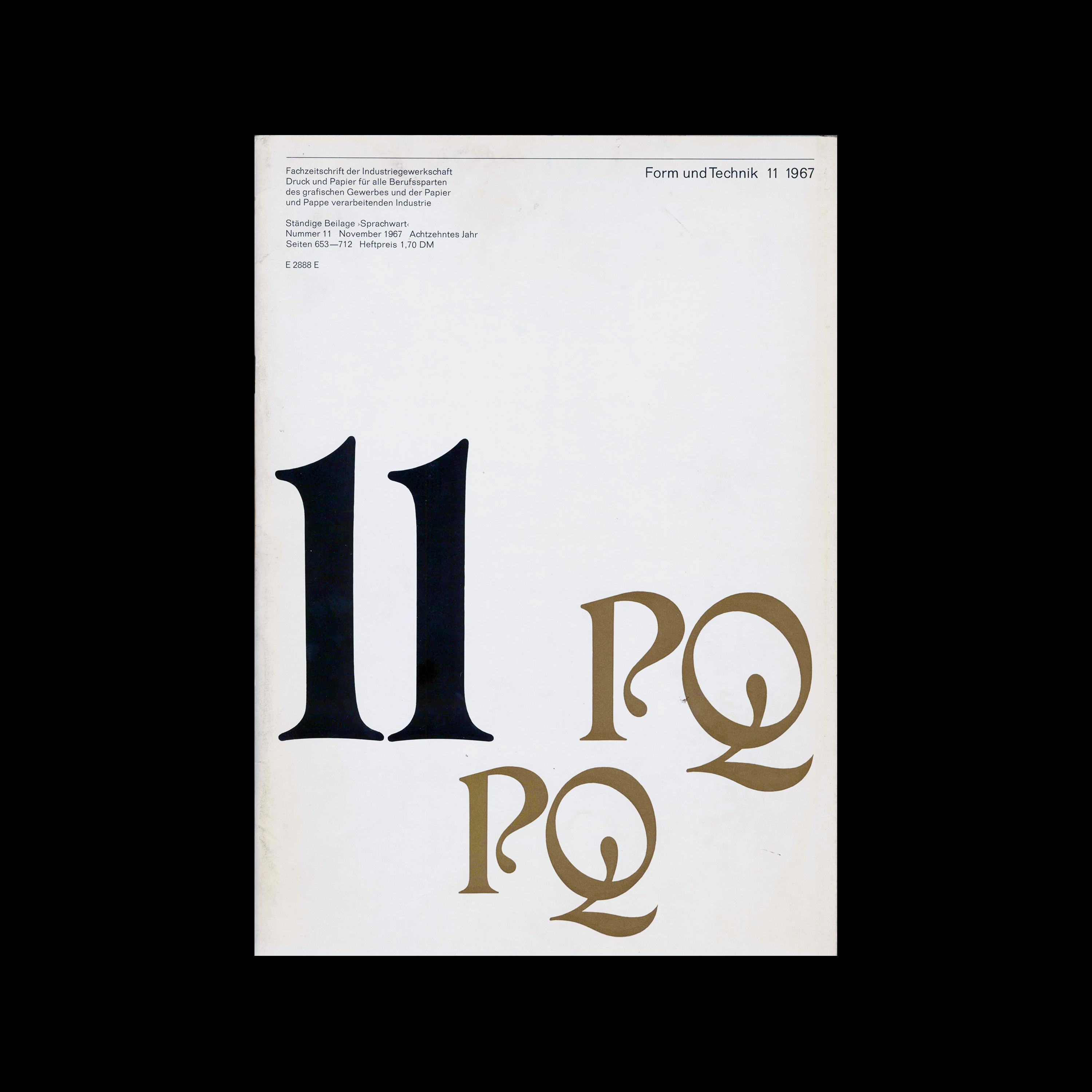 Form und Technik, 11, 1967