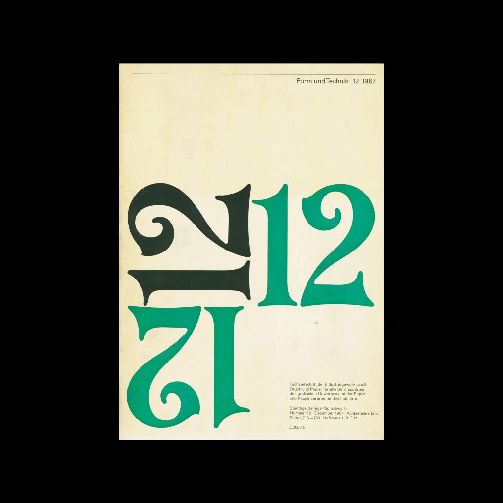 Form und Technik, 12, 1967