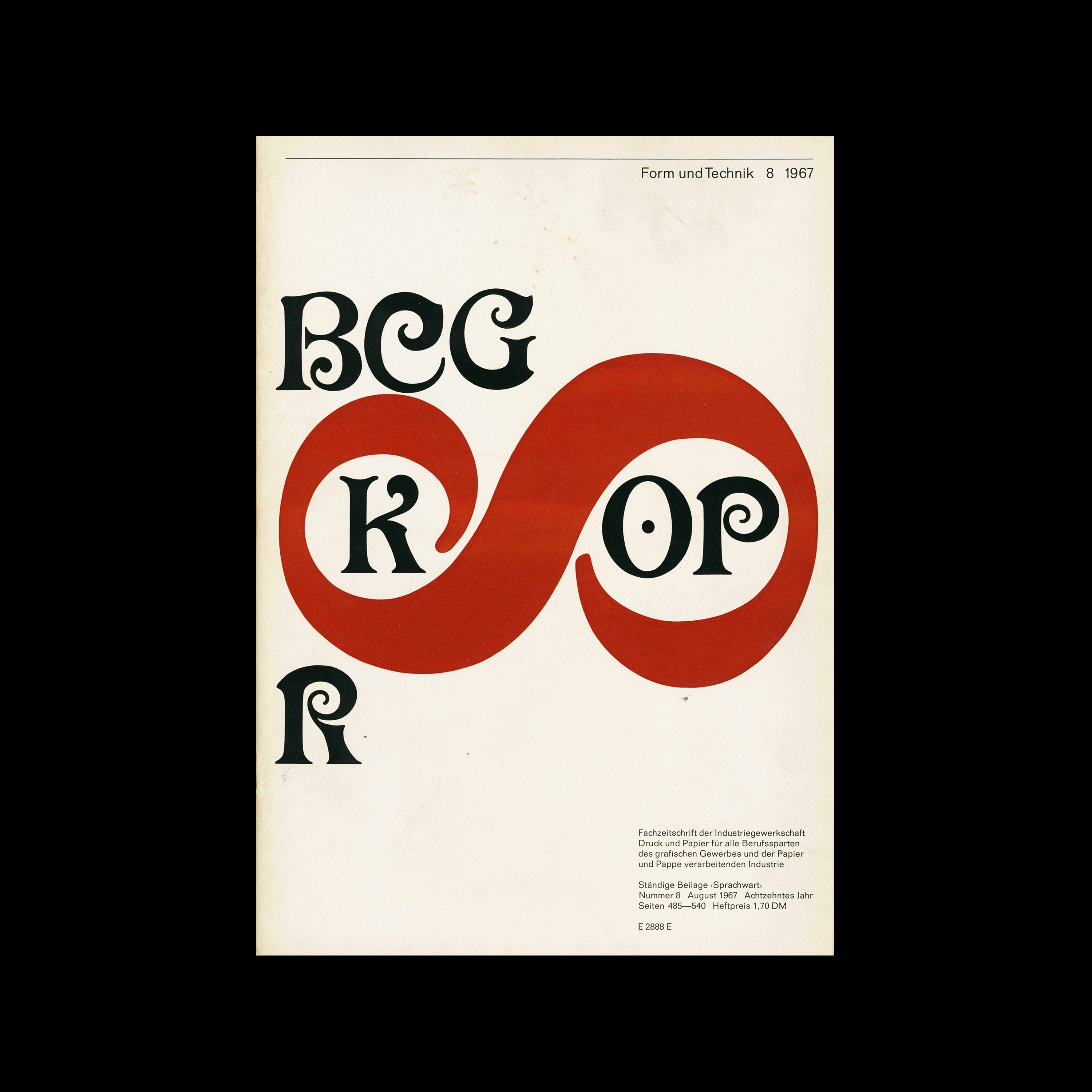 Form und Technik, 8, 1967