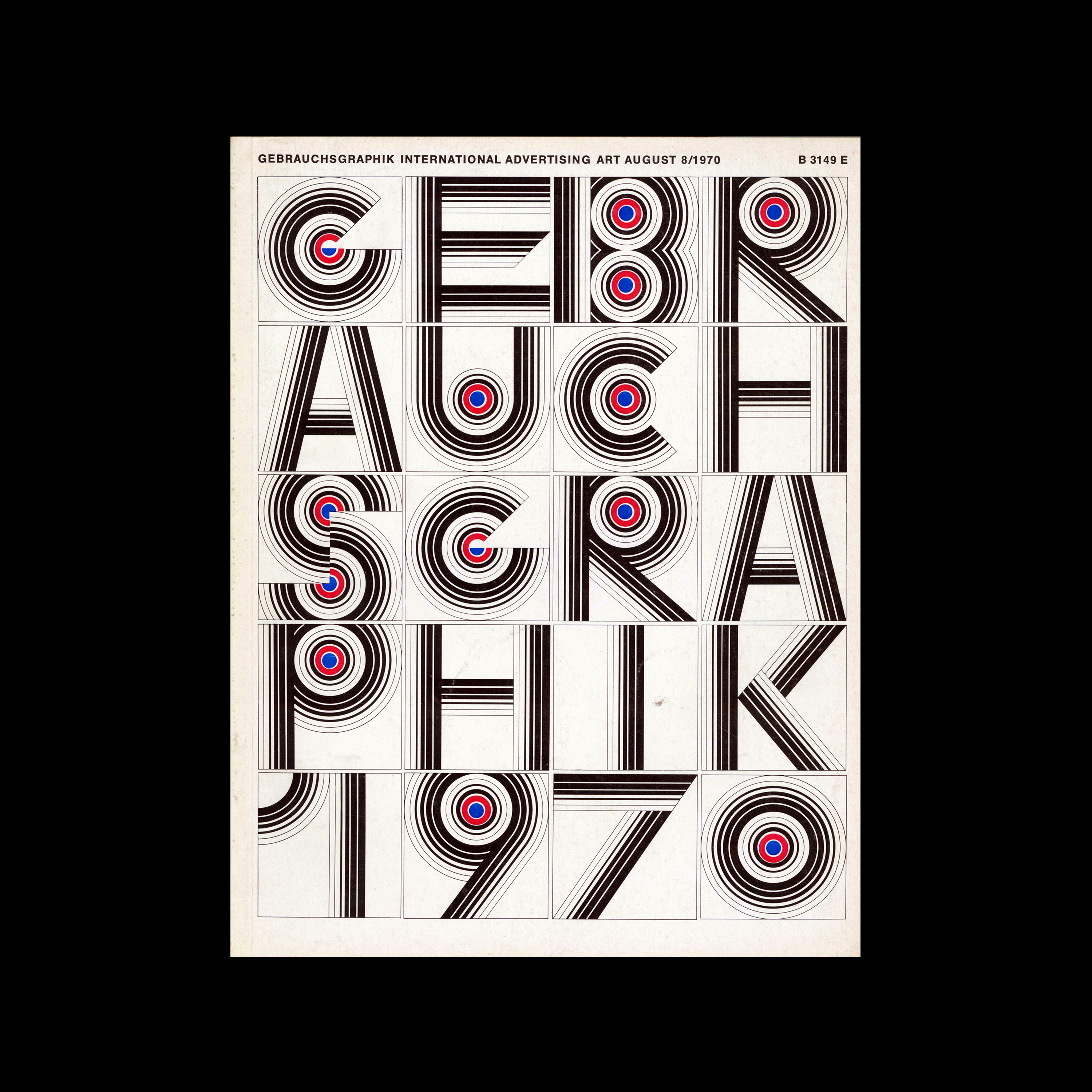 Gebrauchsgraphik, 8, 1970