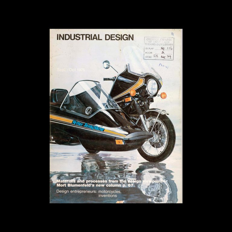 Industrial Design, September-October, 1975