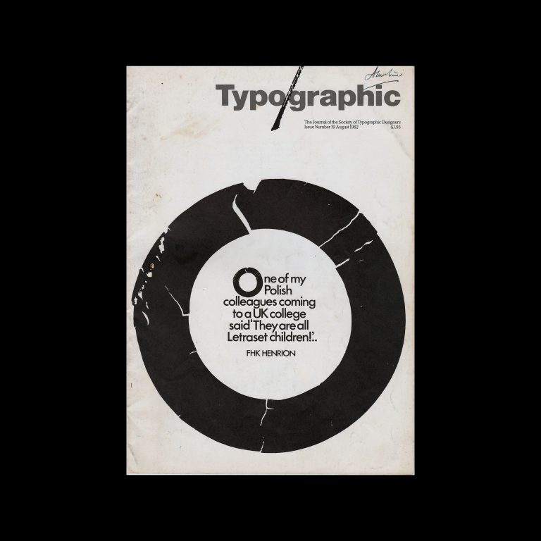 Typographic, 19, August 1982