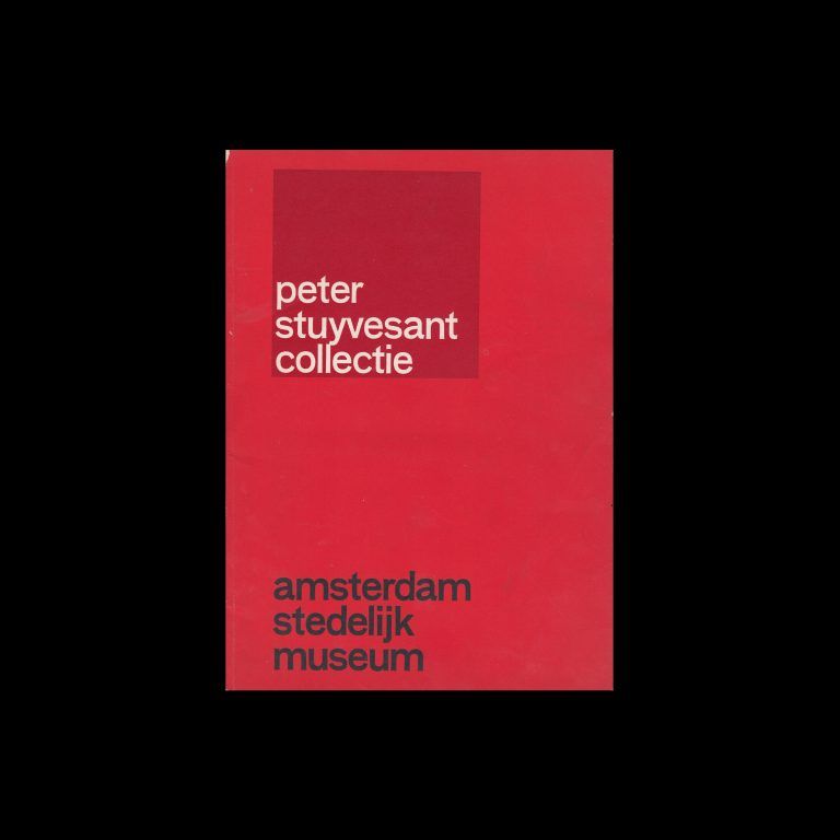 Peter Stuyvesant Collectie, Stedelijk Museum, Amsterdam, 1962 designed by Wim Crouwel
