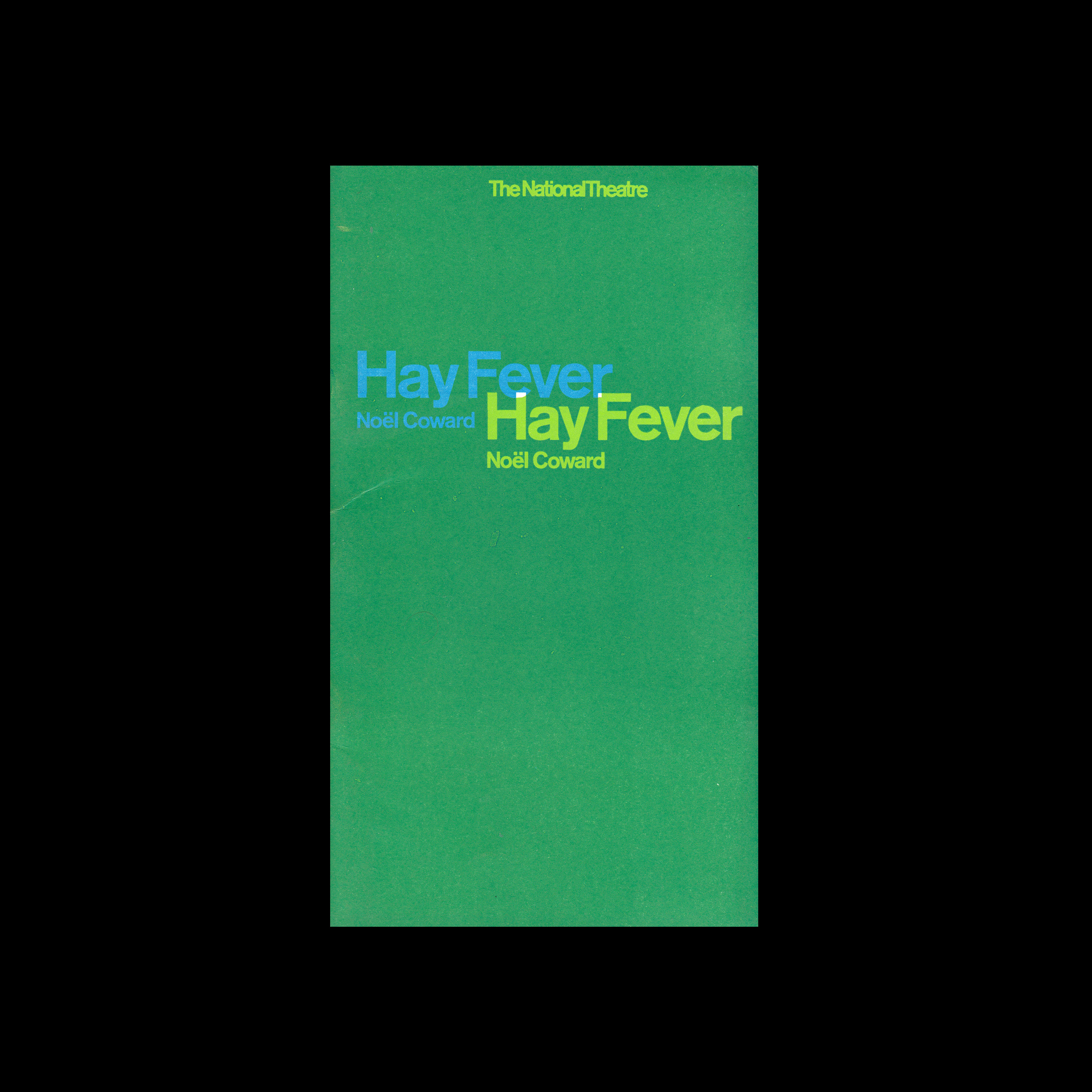 Hay Fever, The National Theatre, London, 1964. Designed by Ken Briggs