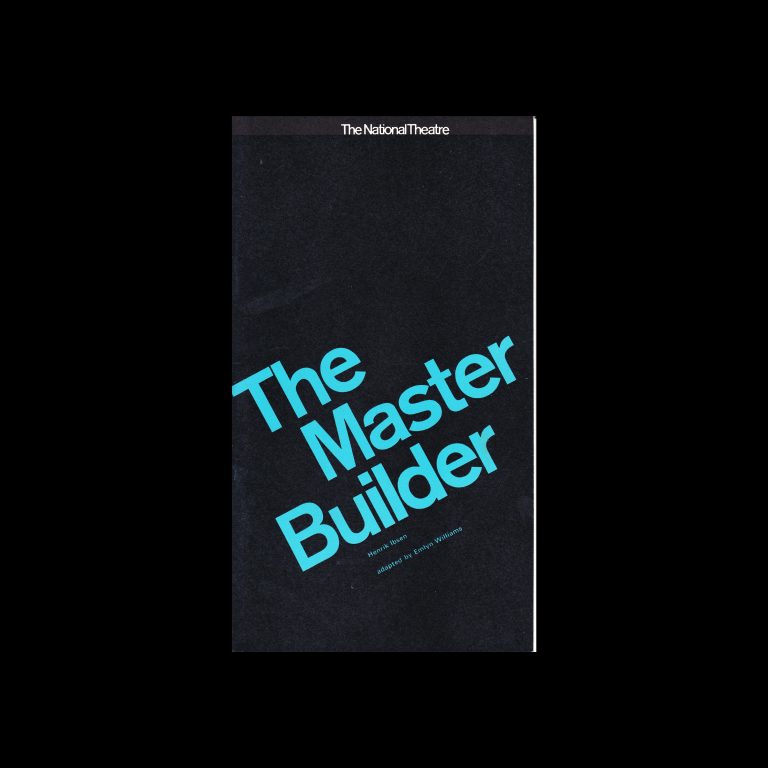 The Master Builder, The National Theatre, London, 1964. Design by Ken Briggs