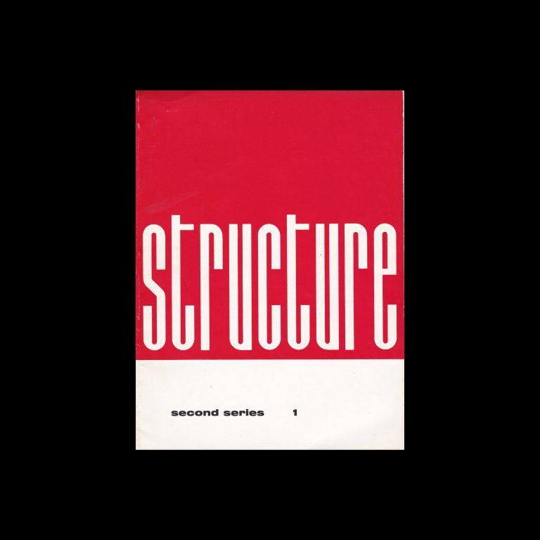 Structure, Second Series, 1, 1960 designed by Dick van Woerkom