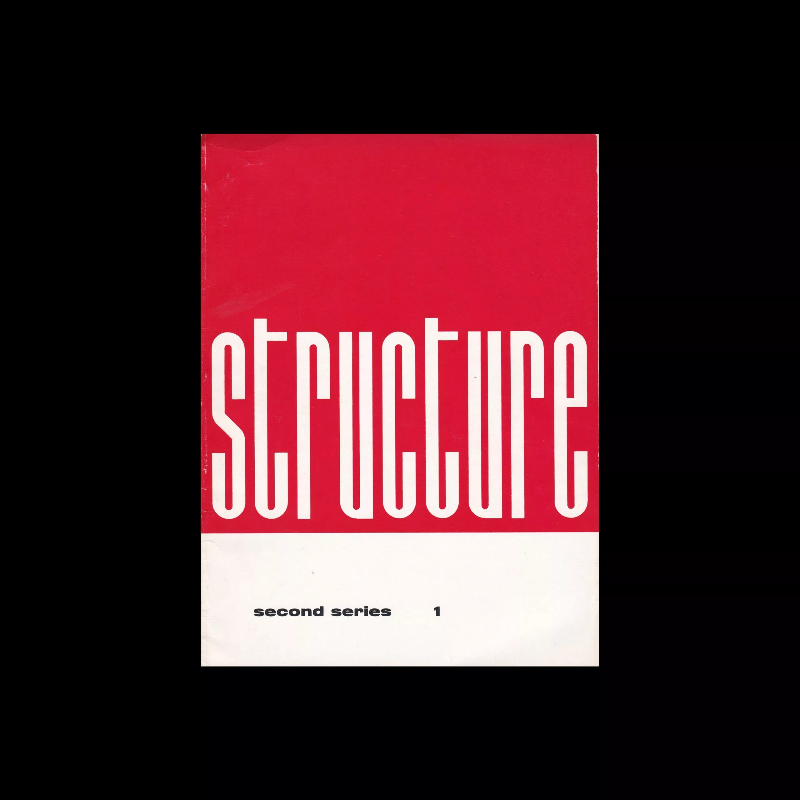 Structure, Second Series, 1, 1960 designed by Dick van Woerkom