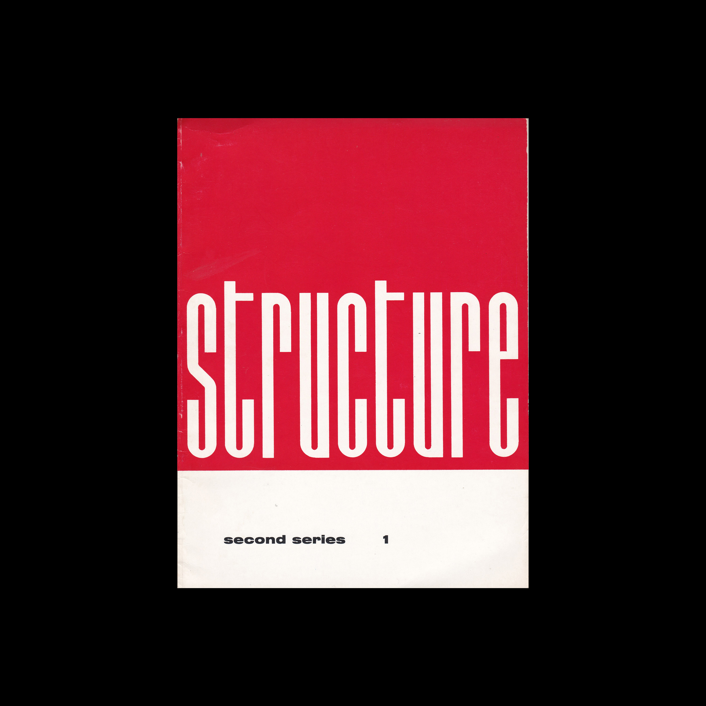 Structure, Second Series, 1, 1960 1 Structure, Second Series, 1, 1960 designed by Dick van Woerkom