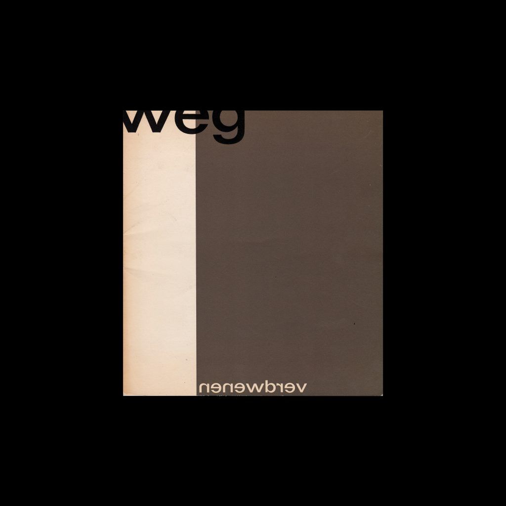Weg. Verdwenen, Drukkerij W.C. den Ouden, Amsterdam, 1961